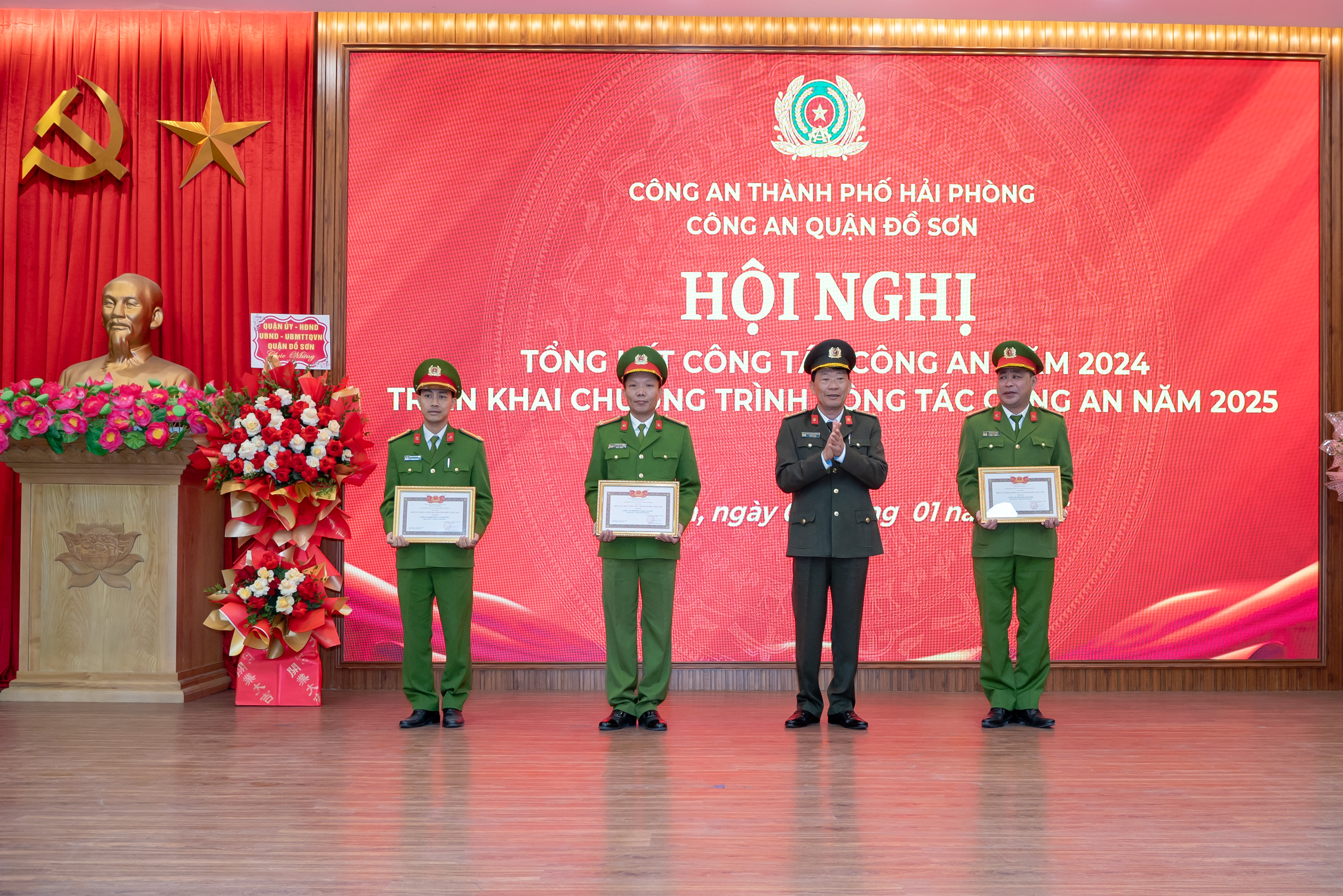 Công an quận Đồ Sơn triển khai chương trình công tác công an năm 2025